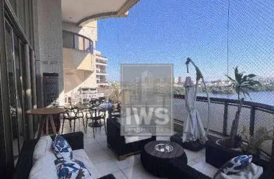 Apartamento com 4 quartos para alugar na avenida flamboyants da península, 1250, barra da tijuca, rio de janeiro, 403 m2 por r$ 18.500