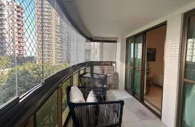 Apartamento com 3 dormitórios à venda, 140 m² por r$ 2.400.000 - barra da tijuca - rio de janeiro/rj