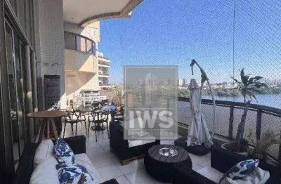 Apartamento duplex com 4 dormitórios, 403 m² - venda por r$ 4.990.000,00 ou aluguel por r$ 28.548,49/mês - península - rio de janeiro/rj