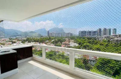 Apartamento com 3 dormitórios para alugar, 125 m² por R$ 11.220,00/mês - Barra da Tijuca - Rio de Janeiro/RJ