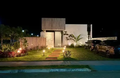 Casa em condomínio fechado com 5 quartos à venda na Avenida Alphaville, 6800, Olhos D\'água, Barra dos Coqueiros