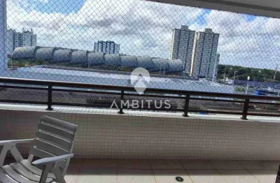 Apartamento de 63 m2 ,de 1 quarto e sala para locação, alphaville i, salvador, ba