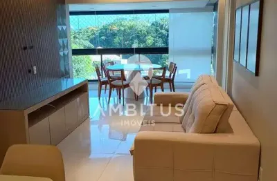 Apartamento de 112 m2  à venda com 3 quartos, sendo 1 suíte, alphaville i, salvador, ba