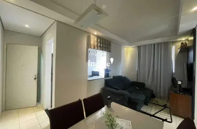 Apartamento no bairro parque dos lagos, 2 quartos, 1 vaga, parque residense