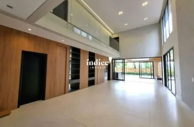 Casas condomínio no bairro bonfim paulista, 4 quartos, 4 suítes, 4 vagas, reserva santa luisa