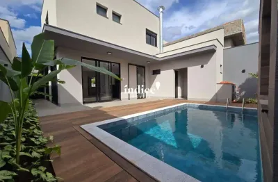 Casas condomínio no bairro jardim san marco, 3 quartos, 3 suítes, 4 vagas, san marco ii - modena