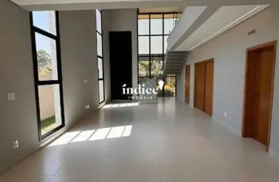 Casa em condomínio de alto padrão com 4 suítes na vila do golf, ribeirão preto