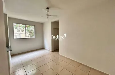 Apartamento no bairro city ribeirão, 2 quartos, 1 vaga, spazio robespierre