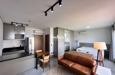 Studio no bairro jardim botânico, 1 quarto, 1 suíte, 1 vaga, le mond