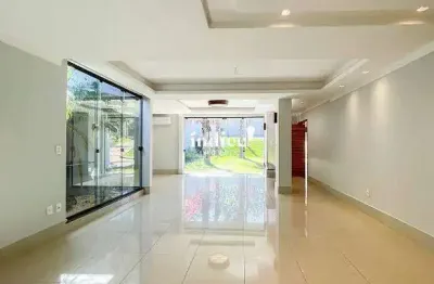 Casa térrea de 580m² com 03 suítes à venda em condomínio - quinta do alvorada