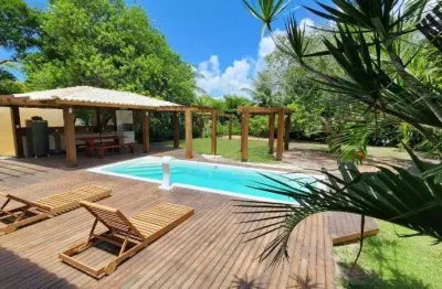 Casa de luxo à venda em guarajuba (monte gordo) - camaçari-ba: 6 quartos, 3 suítes, 1 sala, 5 banheiros, 400m².
