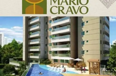 Apartamento para locação residencial mario cravo, 2 quartos com suíte, 2 salas e 3 banheiros em pituaçu, salvador-ba - conheça já!