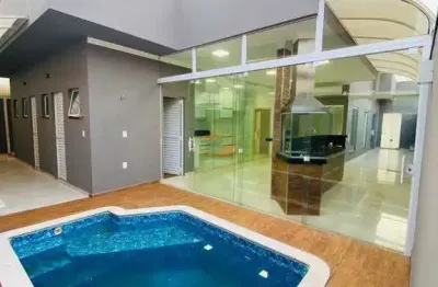 Aluguel: casa em condomínio frente com 260m² no residencial gaivota ii – 3 suítes, 2 vagas