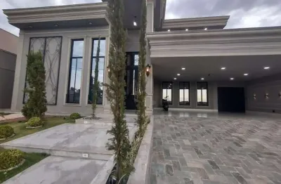 Casa para venda em mirassol, condominio golden park residence