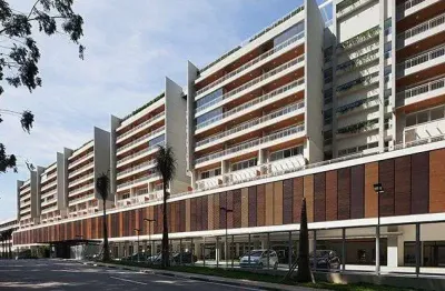 Apartamento moderno com 1 suíte e 2 vagas de garagem- locação