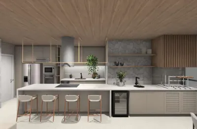 Apartamento no Infinity Alphaville, totalmente decorado e pronto para morar