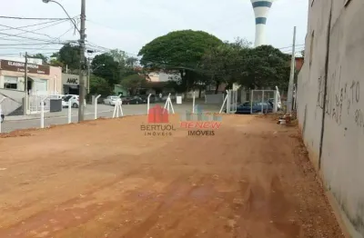 Terreno comercial para alugar na Rua Américo Conte, 115, Vila São José, Valinhos
