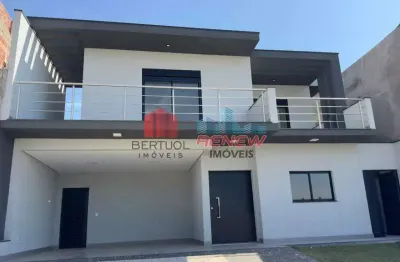 Casa á venda com 4 quartos no condomínio residencial mont'alcino em valinhos/sp