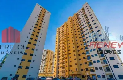 Apartamento para locação em valinhos,com 02 quartos,varanda,garagem,no residencial valença no jardim pinheiros.