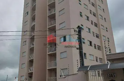 Apartamento para vender em valinhos no edifício vitória ,com 02 quartos, vaga de garagem, elevador ,no bairro ortizes e excelente