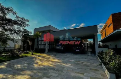 Casa térrea á venda no condomínio residencial querência valinhos sp.