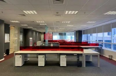 Sala comercial para alugar na Rua George Ohm, 230, Brooklin, São Paulo