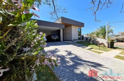 Casa térrea de alto padrão a venda no condomínio terras de vinhedo
