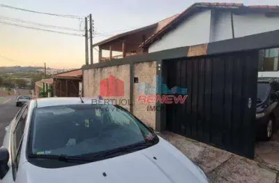 Casa à venda em valinhos (jardim centenário) – 2 quartos, 3 vagas, quintal