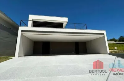 Casa à venda 3 suítes, 4 vagas no condomínio recanto das palmas - vinhedo/sp