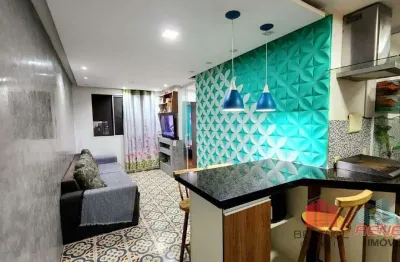 Apartamento 2 quartos à venda em fazenda grande, jundiaí – 45 m² frente