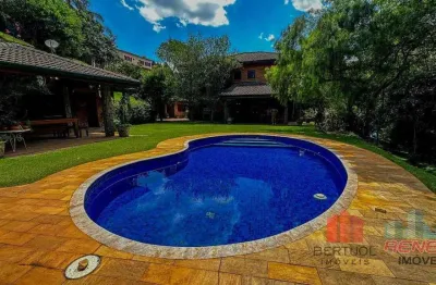 Casa para aluguel, 3 suítes, 6 vagas. condomínio marambaia - vinhedo/sp