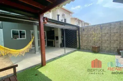 Casa para aluguel, 3 quartos sendo 1 suíte, 2 vagas. condomínio villagio di montalcino, vinhedo/sp