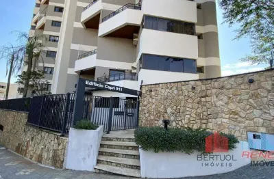 Apartamento para aluguel residencial edifício capri em vinhedo