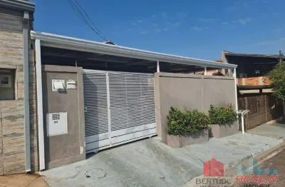 Casa térrea à venda com 2 quartos e 3 vagas. jd. universo - valinhos/sp