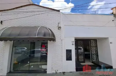 Casa comercial à venda no centro de vinhedo (198 m²) - 4 salas e 4 banheiros