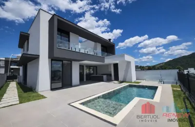 Luxuosa Casa no Condomínio Alphaville I, Jundiaí – 4 Suítes, 4 Vagas