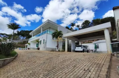 Fontesville - casa 500m² área útil - 5/4 (4 suítes) - alto padrão em condomínio fechado