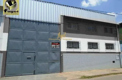 Nova era / juiz de fora - galpão com 303m²- mezanino escritório c wc - cozinha