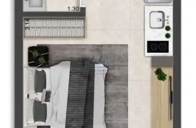 Apartamento com 1 quarto à venda na Vila Clementino, São Paulo 