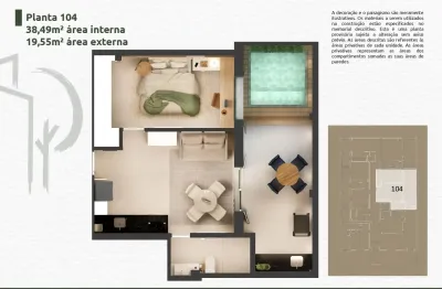 Pronto mobiliado entrar, morar, investir o que você quiser em copacabana