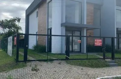 Casa geminada para venda em imbé, centro, 3 dormitórios, 3 suítes, 4 banheiros, 2 vagas