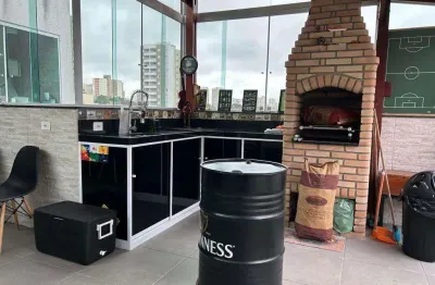 Cobertura para venda em santo andré, campestre, 2 dormitórios, 1 suíte, 2 banheiros, 2 vagas