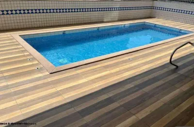 Apartamento para venda em praia grande, tupi, 1 dormitório, 1 banheiro, 1 vaga