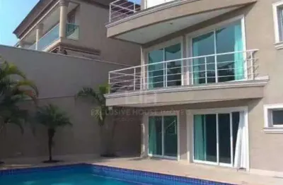 Casa alto padrão para venda em santana de parnaíba, alphaville, 4 dormitórios, 4 suítes, 5 banheiros, 4 vagas