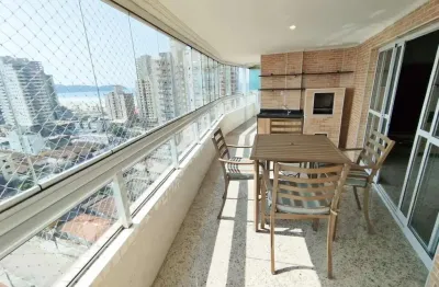 Apartamento para venda em praia grande, aviação, 4 dormitórios, 3 suítes, 4 banheiros, 2 vagas