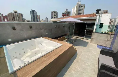 Cobertura para venda em santo andré, valparaiso, 3 dormitórios, 1 suíte, 2 banheiros, 2 vagas