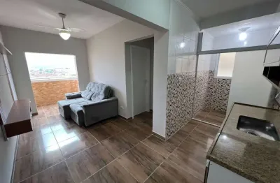 Oportunidade!! apartamento prédio frente mar, pé na areia, mobiliado para venda no maracana praia grande!!