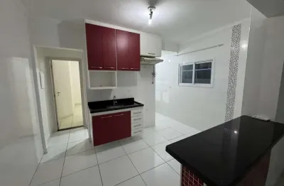 Apartamento para venda em praia grande, caiçara, 1 dormitório, 1 banheiro, 1 vaga