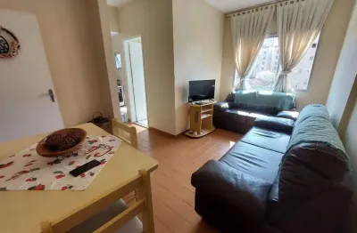 Apartamento para venda em praia grande, boqueirão, 1 dormitório, 1 banheiro, 1 vaga