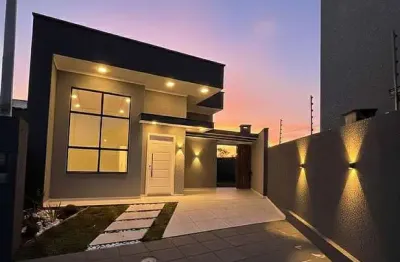 Casa em condomínio fechado com 3 quartos à venda na Rua Cucos, 1800, Gralha Azul, Fazenda Rio Grande